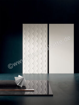  Marca Corona 4D White 40x80 cm Wandfliese Plain Matt Eben Naturale E829 | 583342