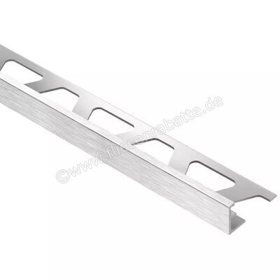  Schlüter Systems SCHIENE-ACGB Abschlussprofil Aluminium ACG - Aluminium chrom gebürstet glänzend eloxiert H&ouml;he: 12,5 mm L&auml;nge: 2,5 m A125ACGB | 583402