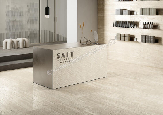  Fioranese Senzatempo Avorio 60.4x120.8 cm Bodenfliese / Wandfliese Matt Strukturiert Levigato TT621LR | 583516