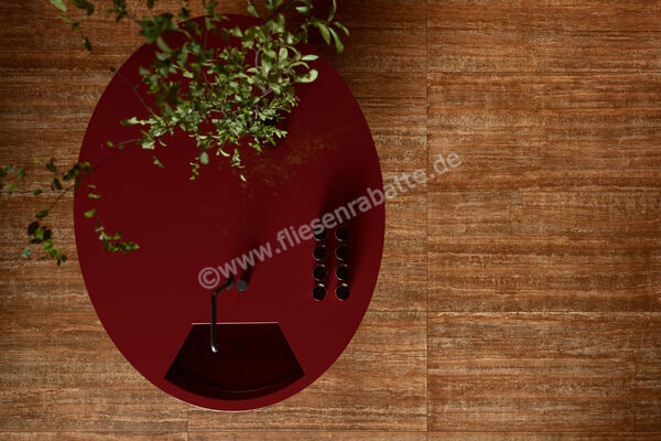 Fioranese Senzatempo Rosso Persia 75x149.9 cm Bodenfliese / Wandfliese Matt Strukturiert Naturale TT715R | 583546