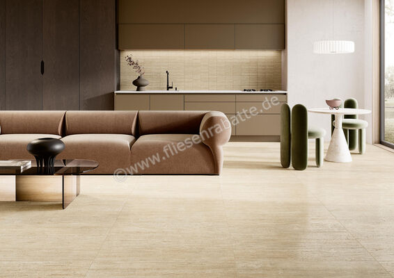  Fioranese Senzatempo Beige 90.6x90.6 cm Bodenfliese / Wandfliese Matt Strukturiert Naturale TT902R | 583549