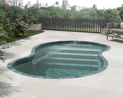  Dune Ceramica Tahiti Turquoise 14.7x14.7 cm Bodenfliese / Wandfliese Glänzend Strukturiert Glossy 188827 | 583612