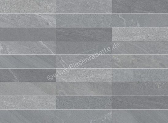  Dune Ceramica Pietrasanta Dark Grey 7x28 cm Wandfliese Matt Eben Naturale 188833 | 583621