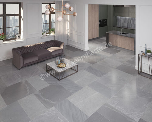  Dune Ceramica Pietrasanta Dark Grey 7x28 cm Wandfliese Matt Eben Naturale 188833 | 583777