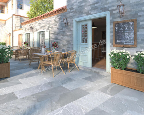  Dune Ceramica Pietrasanta Dark Grey 45x90 cm Bodenfliese / Wandfliese Matt Eben Antislip 188806 | 583858