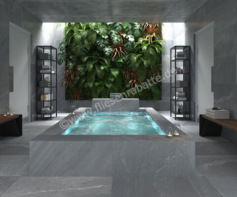  Dune Ceramica Pietrasanta Dark Grey 45x90 cm Bodenfliese / Wandfliese Matt Eben Naturale 188805 | 583867