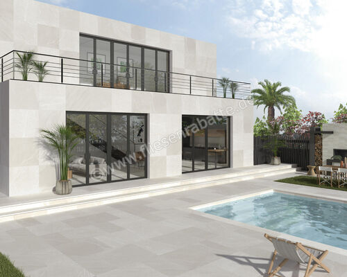  Dune Ceramica Pietrasanta Ivory 90x90 cm Bodenfliese / Wandfliese Matt Eben Naturale 188803 | 583876