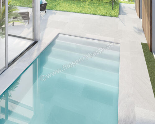  Dune Ceramica Pietrasanta Light Grey 90x90 cm Bodenfliese / Wandfliese Matt Eben Antislip 188802 | 583897