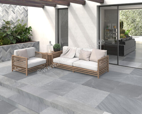  Dune Ceramica Pietrasanta Dark Grey 90x90 cm Bodenfliese / Wandfliese Matt Eben Antislip 188800 | 583906
