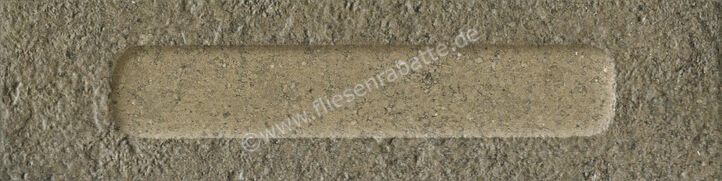  Marca Corona Miniature Fornace Formella Verde Muschio 6x24 cm Wandfliese Decori 3D Matt Strukturiert Naturale J423 | 584977