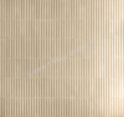  Marca Corona Miniature Rima Mandorla 6x24 cm Wandfliese Glänzend Strukturiert Lucido K052 | 585157