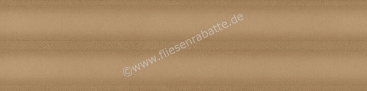  Marca Corona Miniature Rima Caramello 6x24 cm Wandfliese Glänzend Strukturiert Lucido K053 | 585160