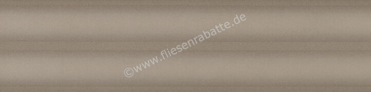  Marca Corona Miniature Rima Tortora 6x24 cm Wandfliese Glänzend Strukturiert Lucido K054 | 585187