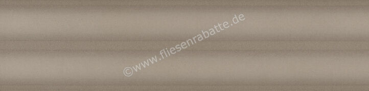  Marca Corona Miniature Rima Tortora 6x24 cm Wandfliese Glänzend Strukturiert Lucido K054 | 585196
