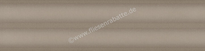  Marca Corona Miniature Rima Tortora 6x24 cm Wandfliese Glänzend Strukturiert Lucido K054 | 585208