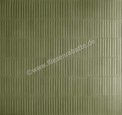  Marca Corona Miniature Rima Posidonia 6x24 cm Wandfliese Glänzend Strukturiert Lucido K055 | 585238