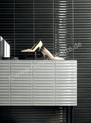  Marca Corona Miniature Rima Tartufo 6x24 cm Wandfliese Glänzend Strukturiert Lucido K048 | 585691