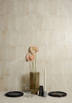  Marca Corona Miniature Fregio Bianco 6x24 cm Wandfliese Matt Strukturiert Naturale J371 | 585784