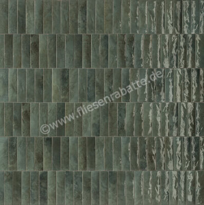  Marca Corona Miniature Soda Soda Verde Malva 6x24 cm Wandfliese Matt Strukturiert Lucido J378 | 585904