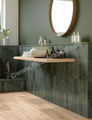  Marca Corona Miniature Soda Soda Verde Malva 6x24 cm Wandfliese Matt Strukturiert Lucido J378 | 585970