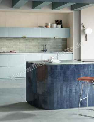  Marca Corona Miniature Soda Soda Blu Galassia 6x24 cm Wandfliese Matt Strukturiert Lucido J381 | 586018