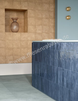  Marca Corona Miniature Soda Soda Blu Galassia 6x24 cm Wandfliese Matt Strukturiert Lucido J381 | 586021