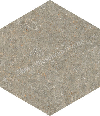  Marca Corona Arkistyle Fossil 21.6x25 cm Bodenfliese / Wandfliese Esagona Matt Eben Naturale J159 | 586219