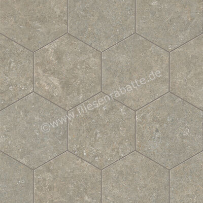  Marca Corona Arkistyle Fossil 21.6x25 cm Bodenfliese / Wandfliese Esagona Matt Eben Naturale J159 | 586222
