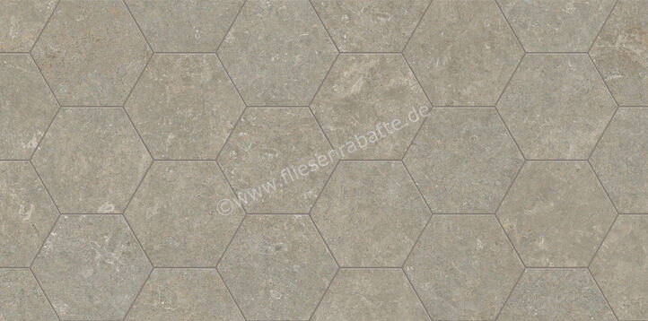  Marca Corona Arkistyle Fossil 21.6x25 cm Bodenfliese / Wandfliese Esagona Matt Eben Naturale J159 | 586225