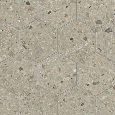  Marca Corona Arkistyle Shade Cold 21.6x25 cm Bodenfliese / Wandfliese Esagona Matt Eben Naturale J162 | 586252