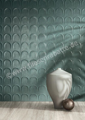  Marca Corona Arteseta Malachite Arco 50x120 cm Wandfliese 3D Glänzend Strukturiert Lucido K275 | 587146