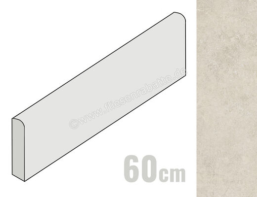  Century Rocknest Stonehill 5.4x60 cm Sockel Matt Strukturiert Naturale 0142101 | 590128