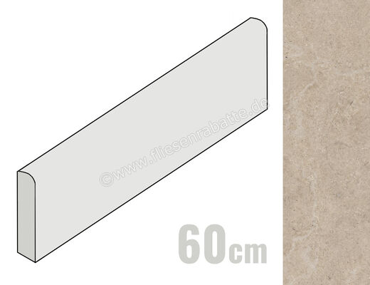  Century Rocknest Hilltop 5.4x60 cm Sockel Matt Strukturiert Naturale 0142105 | 590140