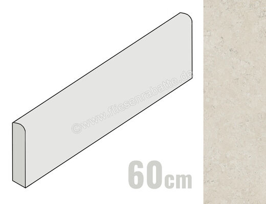  Century Rocknest Ethereal 5.4x60 cm Sockel Matt Strukturiert Naturale 0142106 | 590143