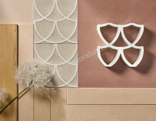  Marca Corona Longarine Calcecreta Bisque 7.5x60 cm Bodenfliese / Wandfliese Matt Eben Naturale J847 | 590212