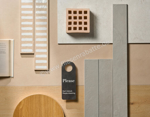  Marca Corona Longarine Calcecreta Bisque 7.5x60 cm Bodenfliese / Wandfliese Matt Eben Naturale J847 | 590215