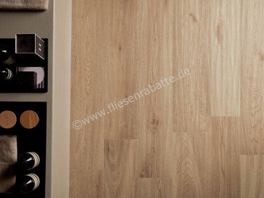  Marca Corona Elisir Royal Beige 20x180 cm Bodenfliese / Wandfliese Matt Strukturiert Naturale J804 | 590332