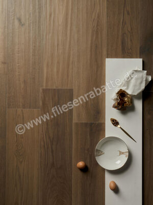  Marca Corona Elisir Royal Castano 20x120 cm Bodenfliese / Wandfliese Matt Strukturiert Naturale I874 | 590350