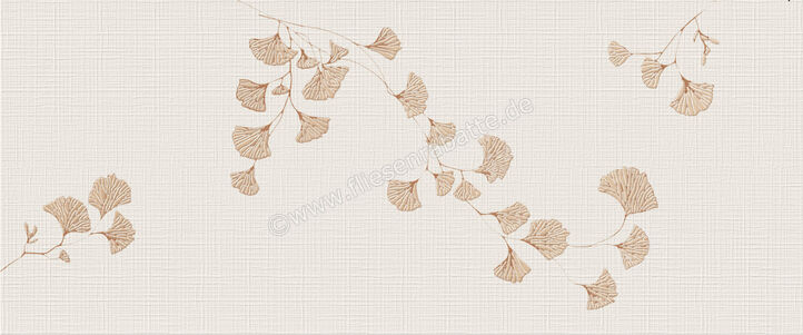  Marca Corona Lilysuite Biloba 50x120 cm Wandfliese Decori Biloba B Matt Eben Naturale I368 | 590917