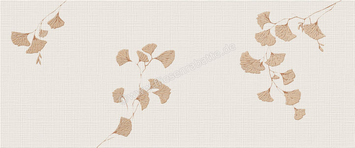  Marca Corona Lilysuite Biloba 50x120 cm Wandfliese Decori Biloba B Matt Eben Naturale I368 | 590920