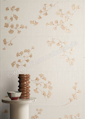  Marca Corona Lilysuite Biloba 50x120 cm Wandfliese Decori Biloba B Matt Eben Naturale I368 | 590935