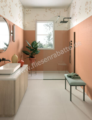  Marca Corona Lilysuite Orange 50x120 cm Wandfliese Matt Eben Naturale I364 | 590968