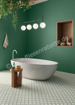  Marca Corona Lilysuite Green 50x120 cm Wandfliese Matt Eben Naturale I360 | 590998