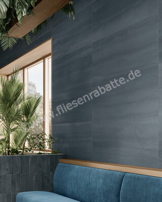  Marca Corona Velo Blu 50x120 cm Wandfliese Decori Onda Matt Eben Naturale J860 | 591175