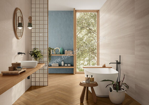  Marca Corona Velo Beige 50x120 cm Wandfliese Decori Onda Matt Eben Naturale J858 | 591187