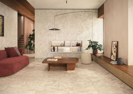  Marca Corona Arkigem Cappuccino 120x120 cm Bodenfliese / Wandfliese Matt Eben Naturale K025 | 592177