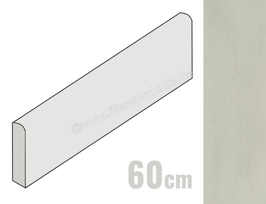  Marca Corona Vulcanica Argento 7.2x60 cm Sockel Matt Eben Naturale J662 | 592807