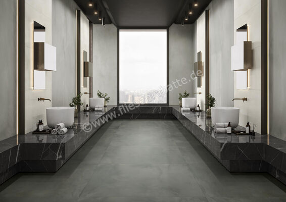  Marca Corona Vulcanica Grafite 120x120 cm Bodenfliese / Wandfliese Matt Eben Naturale J618 | 592897