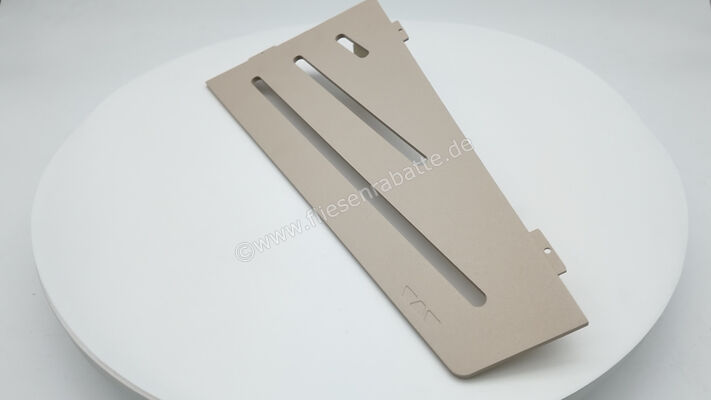  Schlüter Systems SHELF-E-S3 Wand-Ablagesystem Wave Aluminium TSI - strukturbeschichtet elfenbein H&ouml;he: 154 mm Breite: 295 mm SES3D10TSI | 592945