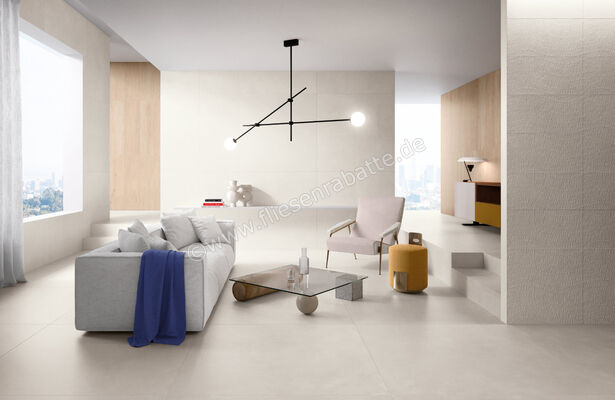  Marca Corona Phase White 120x120 cm Bodenfliese / Wandfliese Matt Eben Naturale F115 | 593095